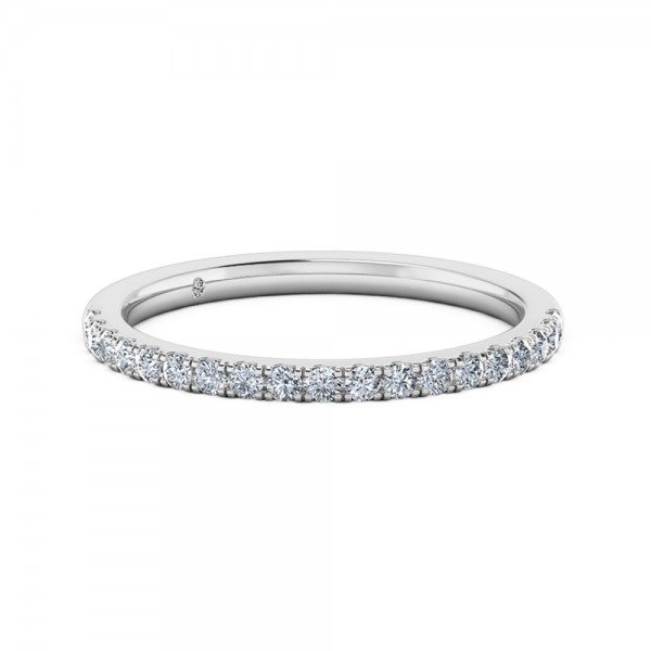 Diamond Eternity Ring 18K White Gold